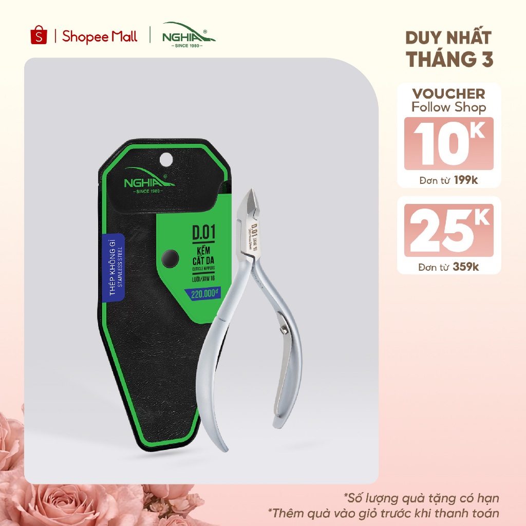 Kềm Cắt Da Thép Không Gỉ KỀM NGHĨA D.01