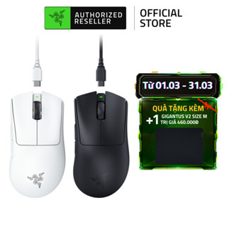 Chuột Gaming Razer DeathAdder V3 Pro | 2.4GHz - Cáp Speedflex | 30000 DPI | Switch Cơ Gen-3 | 5 Nút Lập Trình | 750 IPS