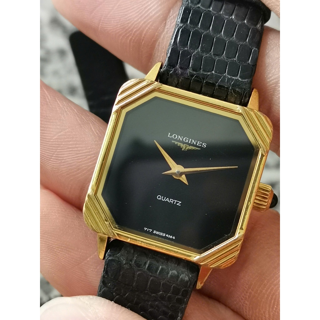 Đồng hồ Longines nữ 717-4364 thập niên 70 máy pin size vuông 22mm