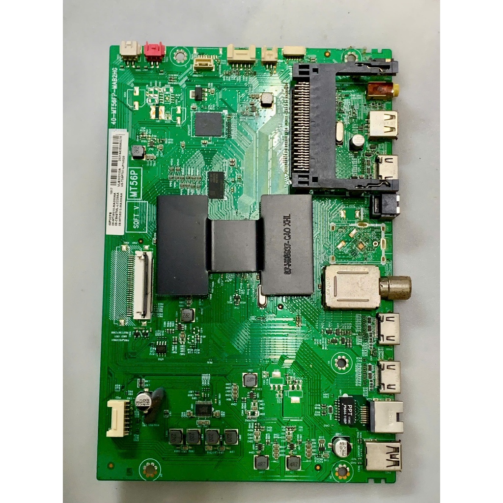 Bo main boar mạch linh kiện tivi tv TCL-L49P3-CF nguồn, xử lý chung chính chủ khiển