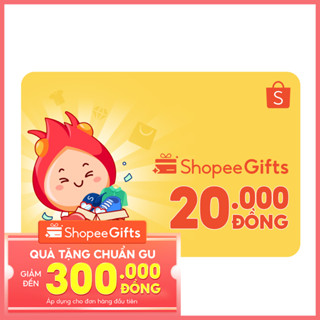 Thẻ quà tặng E-Voucher ShopeeGifts mệnh giá 20.000VND