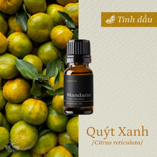 Tinh dầu Quýt Xanh – Mandarin thiên nhiên thơm lành xông phòng chua thanh ngọt đắng kháng khuẩn khử mùi làm thơm | SCENT