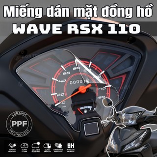 Miếng dán bảo vệ Wave RSX 110 chống trầy xước và ố vàng bảo vệ màn hình xe máy