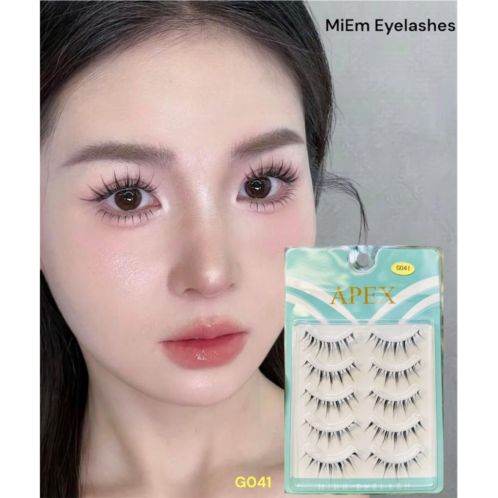 Mi gân trong cao cấp MUSE APEX G041 trong veo tự nhiên chuẩn Hàn | MiEm Eyelashes