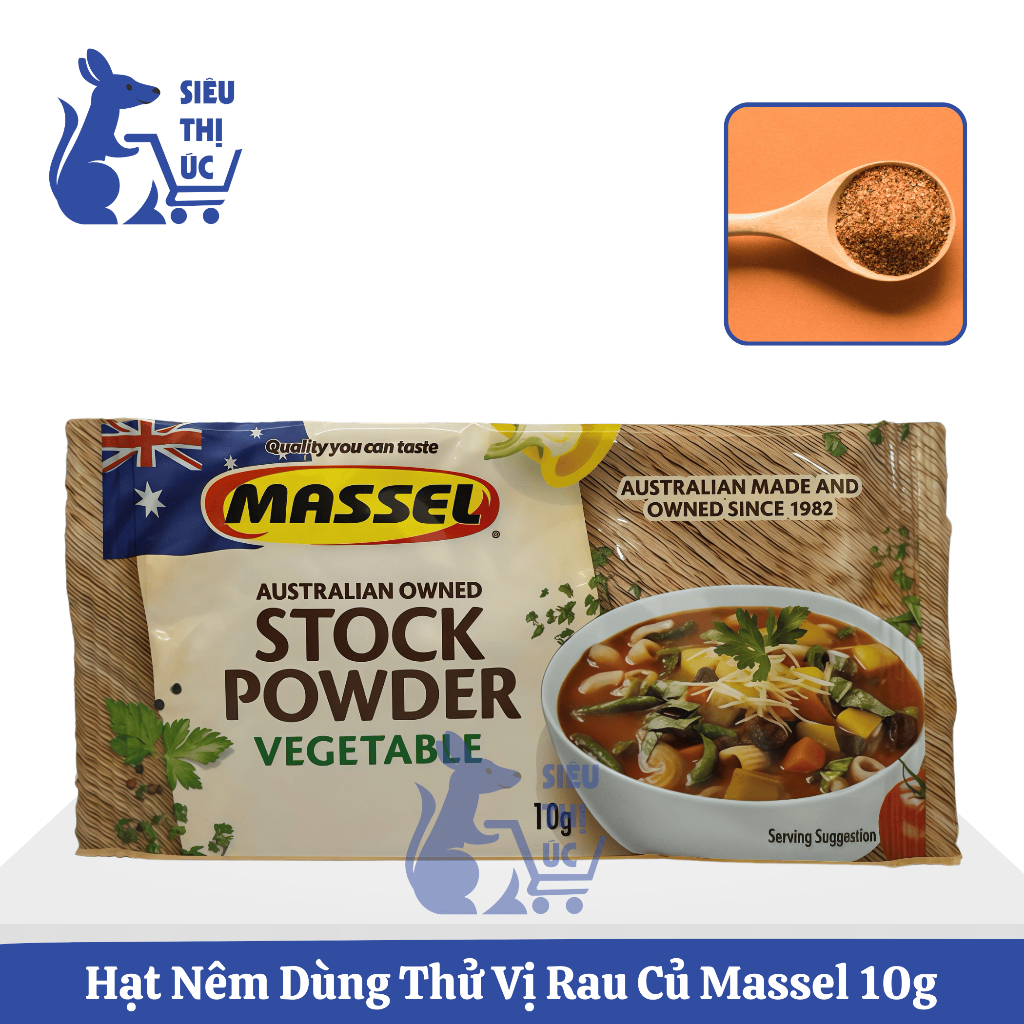 Hạt Nêm Stock Powder Massel Úc 10g