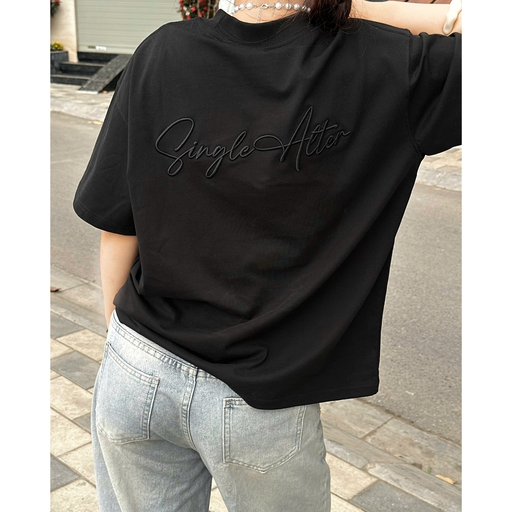 Áo Thun Boxy Single Alter Nevasome Cotton 250gsm Local Brand Tay Lỡ Form Boxy Rộng Nam Nữ Womenswear | BigBuy360 - bigbuy360.vn