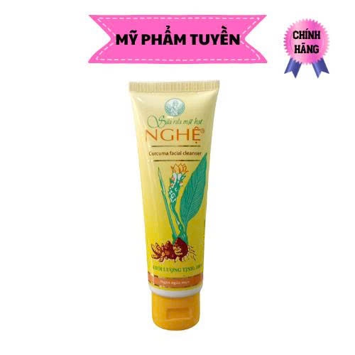 (Nghệ Lá) Sữa Rửa Mặt Hạt Nghệ Thorakao 100g