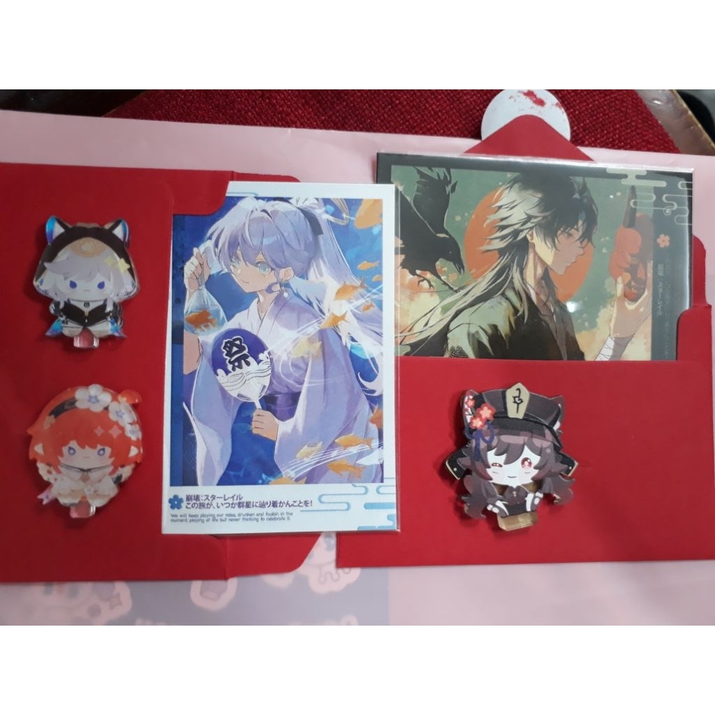 Pass standee pola genshin impact gi-hsr