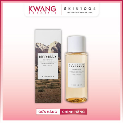 Nước Hoa Hồng Chiết Xuất Rau Má Skin1004 Madagascar Centella Toning Toner giúp cân cằng, dưỡng trắng da 210ml