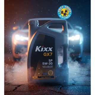 Nhớt Kixx GX7 SP 10W40 Semi Synthetic - 4L ( Can nhựa 4 Lít )
