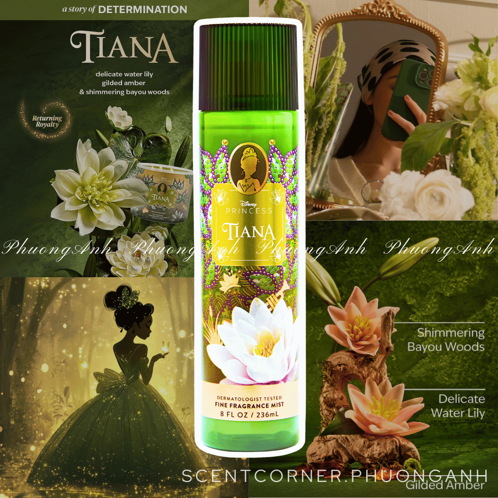 [ Mini để thử mùi ] Tiana - Xịt thơm Body Mist