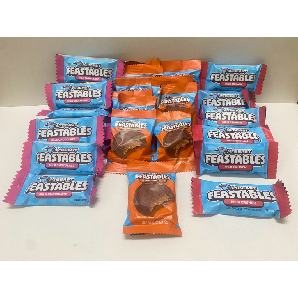 Socola MrBeast FEASTABLES ngon tuyệt vời của Mỹ