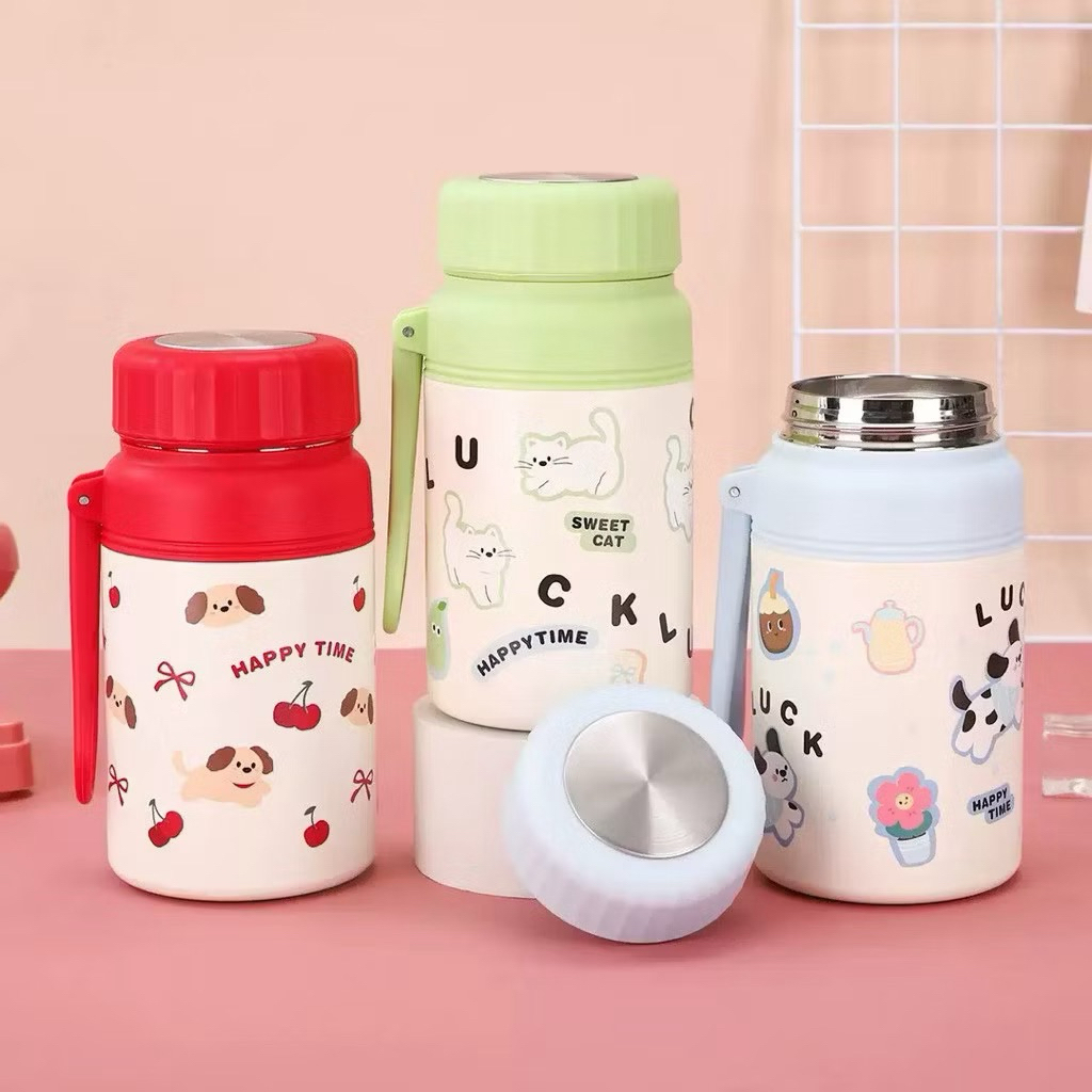Bình giữ nhiệt Fashion Cup inox 316, thiết kế đơn giản, dung tích 1000ml, miệng bình lớn