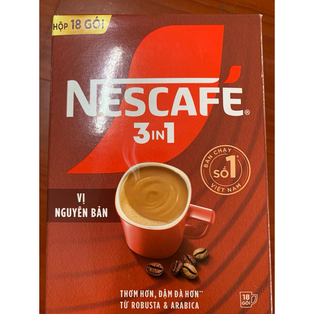 NESCAFE 3in1 Hộp 18goi