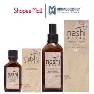 Tinh dầu dưỡng tóc phục hồi hư tổn NASHI Argan Oil 30ML - 100ML