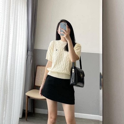Chân váy thiết kế chữ A dáng ngắn túi hông thời trang Callene (XK860)
