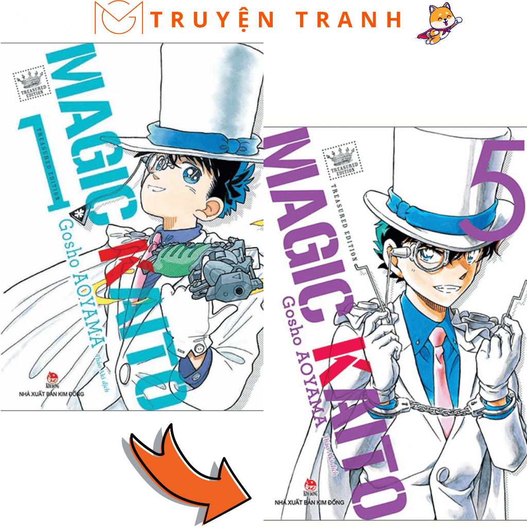 Truyện - Magic Kaito Combo - NXB Kim Đồng
