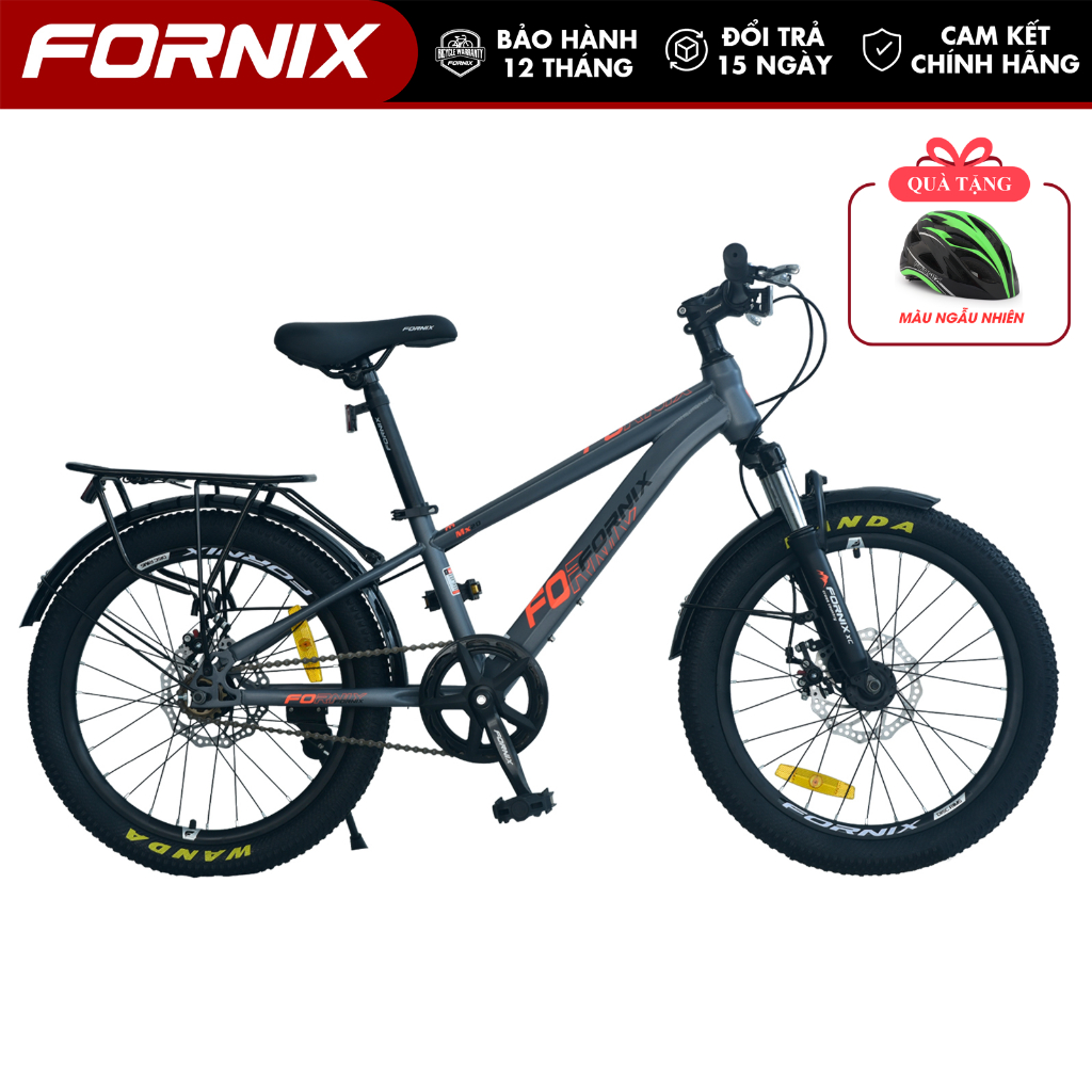Xe Đạp Trẻ Em FORNIX MX20 Khung Thép Vòng Bánh 20 Inch Bộ Truyền Động 1 Tốc Độ 1 Đĩa 1 Líp