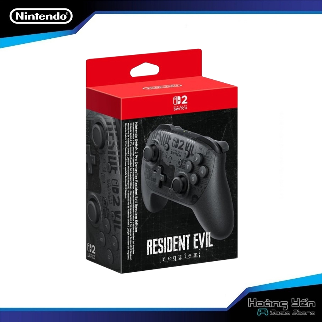 Pro Controller 2 Resident Evil Requiem Edition Nintendo Switch 2 Chính Hãng Nintendo