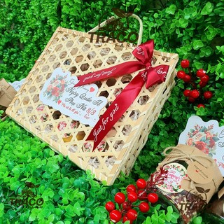 Giỏ Quà 8/3 Hạt Dinh Dưỡng – Quà Biếu Ngày Phụ Nữ Việt Nam - Set Quà Tặng Healthy Dịp 8/3 Vali6
