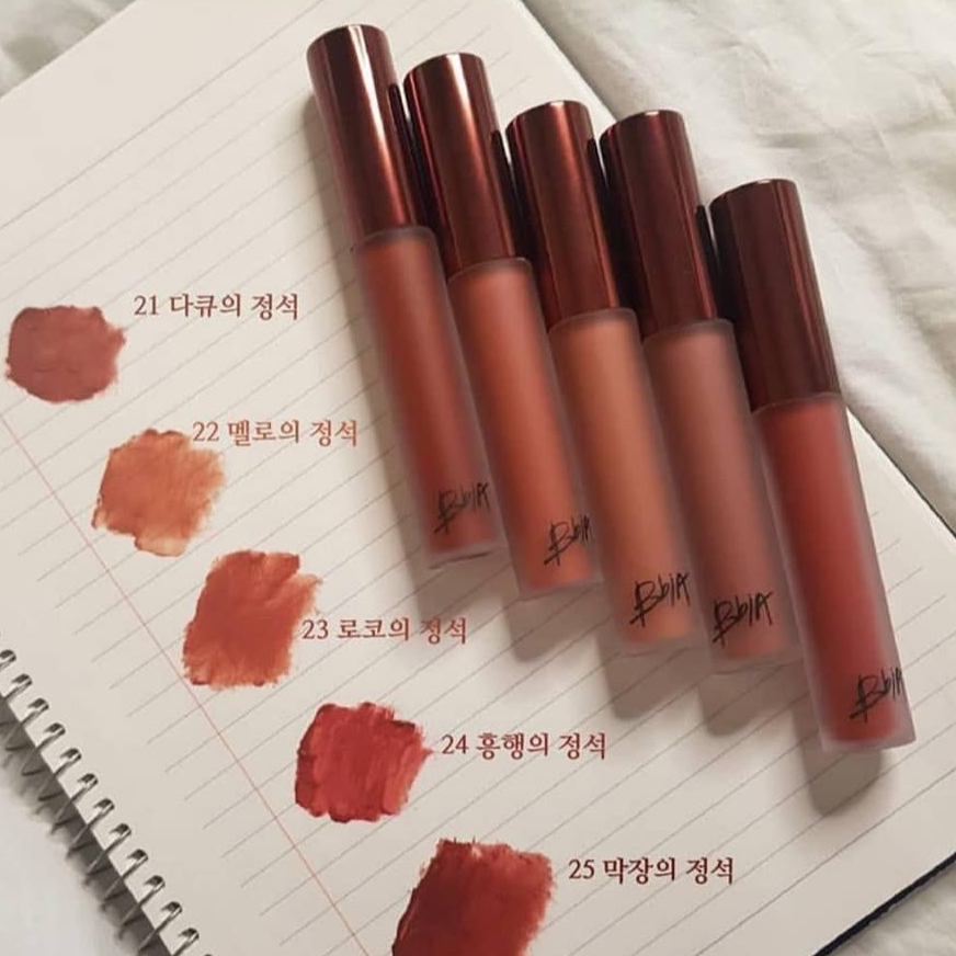 Son Kem BBIA Last Velvet Lip Tint màu 21, 24, 25