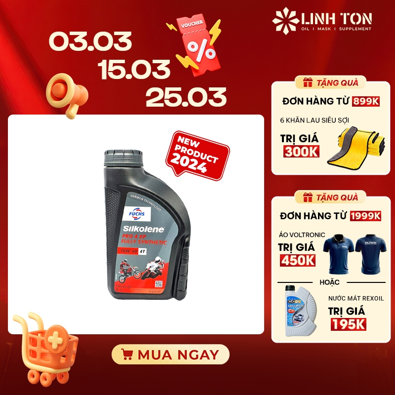 Nhớt Fuchs Silkolene Pro 4 10w40