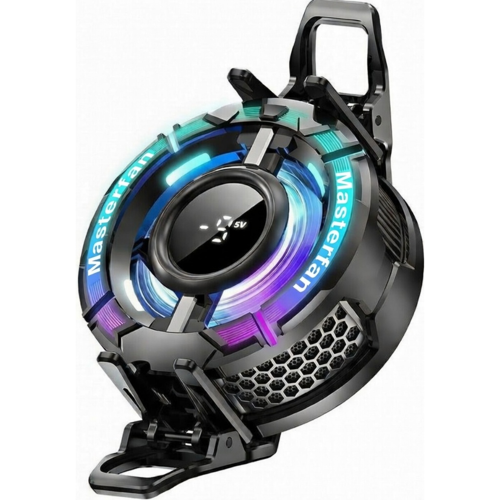 Sò lạnh CX15 thế hệ mới mát âm độ tản nhiệt điện thoại điều chỉnh đèn led tích hợp AI tăng fps game 