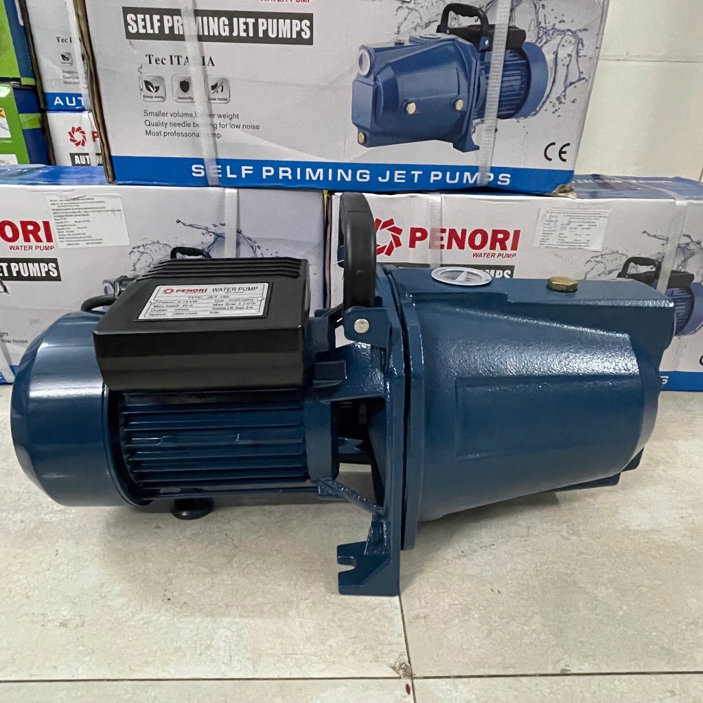 Máy Bơm Nước Penori JET-100(750W) Con Lợn - Bơm Đẩy Cao Gia Đình 1-5 Tầng Hiệu Quả Bền Bỉ