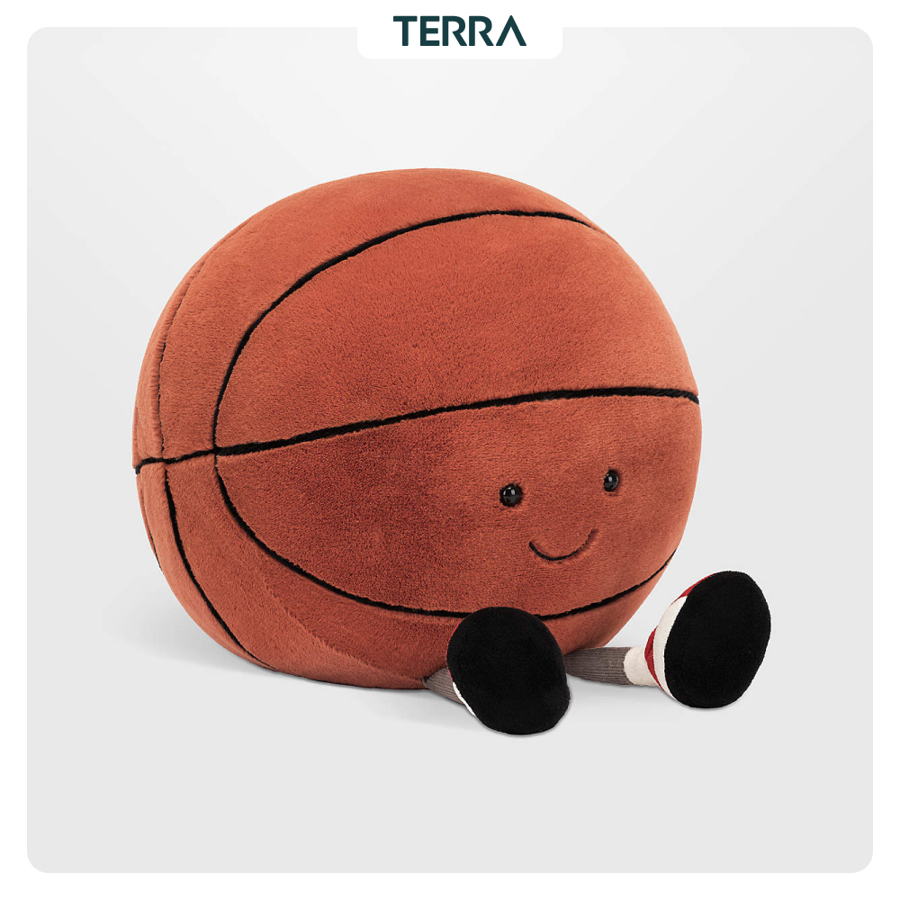 Gấu Bông Bóng Rổ Jellycat Amuseable Cỡ Nhỏ | Thú Nhồi Bông Cao Cấp Terra Home