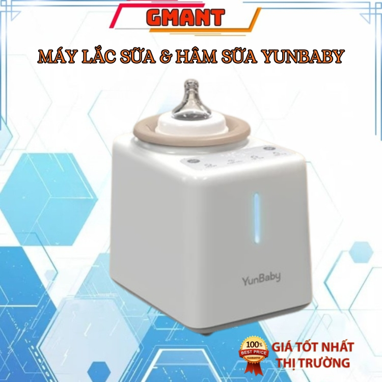Máy Lắc Sữa & Hâm Sữa Yunbaby F29 Giữ nhiệt 48H, 3 Chế Độ Rã đông Hâm sữa. Tặng 1 Bình Sữa Thuỷ Tinh