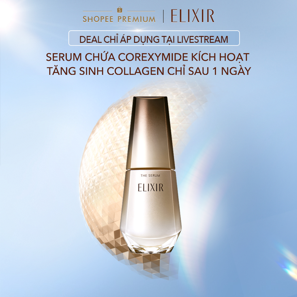 (KOL Live) Serum kích hoạt trẻ hóa làn da ELIXIR The Serum 50ML