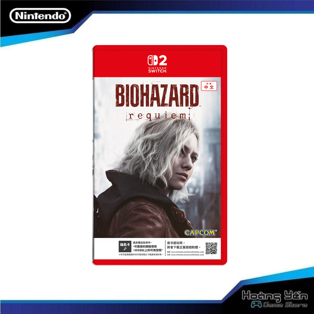 Băng Game Resident Evil Requiem ( Resident Evil 9 ) Nintendo Switch 2