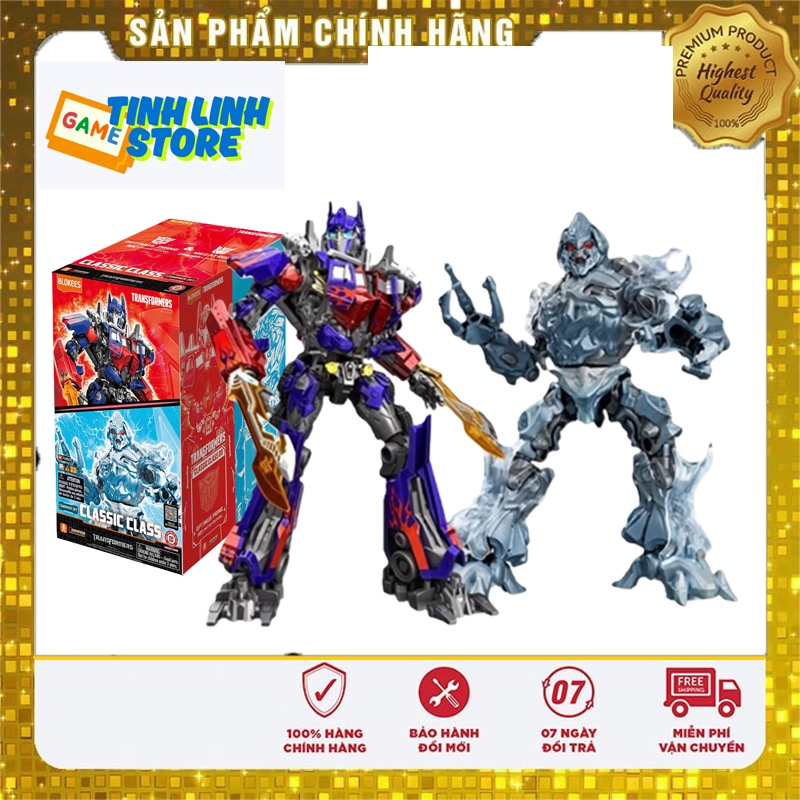 Mô Hình Figure Blokees Transformers Optimus Prime & Megatron CC-EX - Series Đối Đầu Kinh Điển