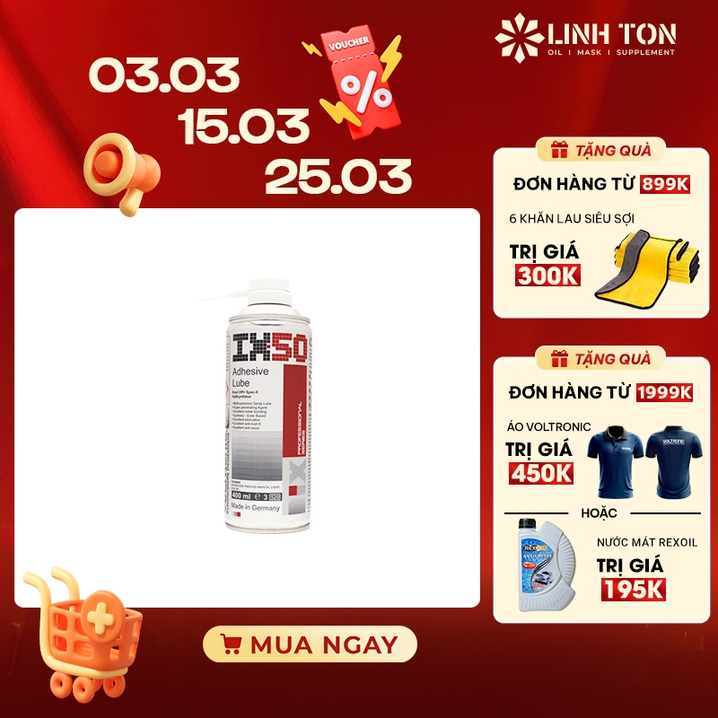 Bảo dưỡng sên Voltronic IX50 Adhesive Lube ( M50 Ceramix)
