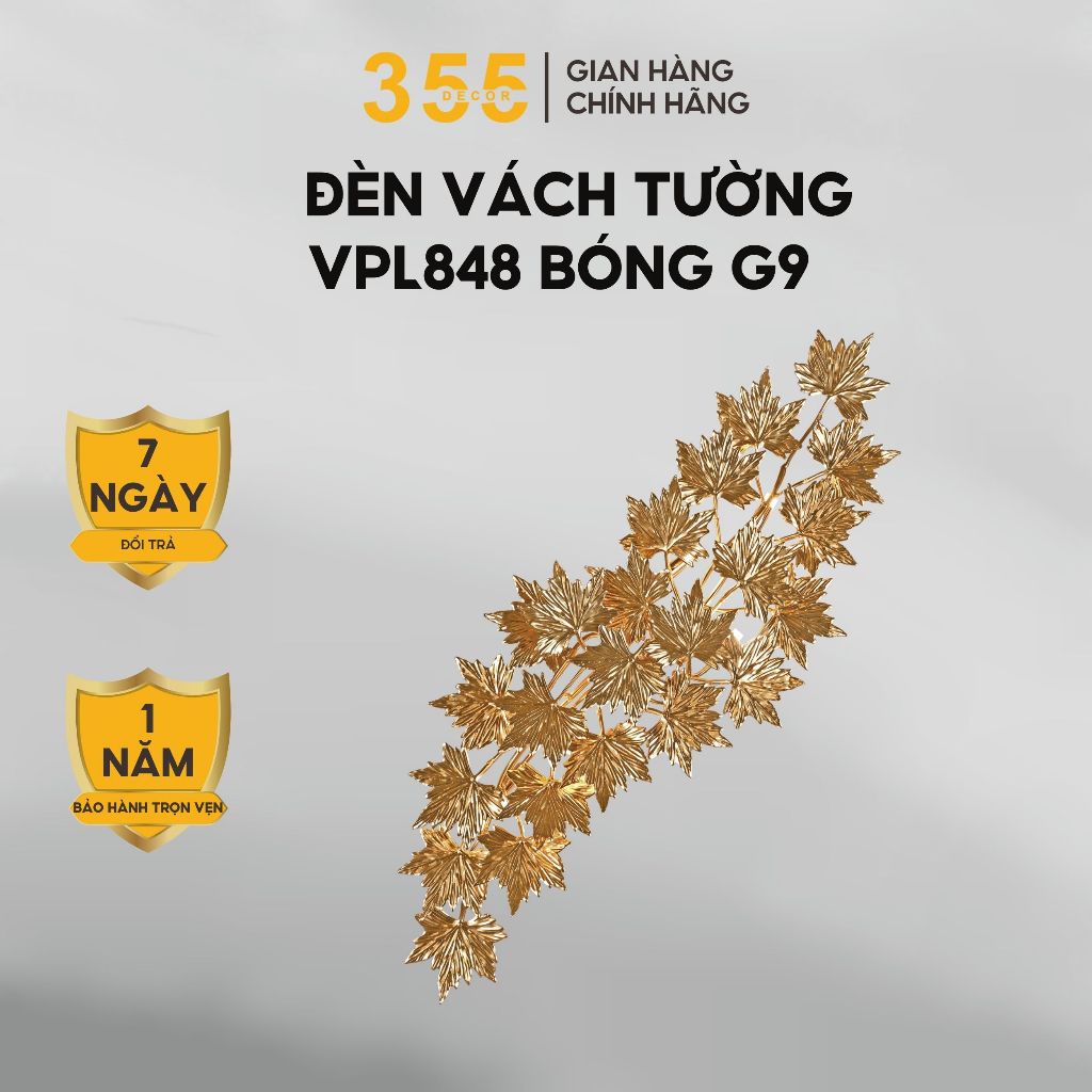 Đèn Tường Pha Lê 355 Decor Lighting Trang Trí Phòng Khách Sang Trọng VPL928