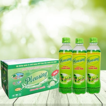 [Thùng 24 Chai] Nước Khoáng Chanh Muối Quang Hanh Faith 355ml - Khoáng Công Đoàn Quảng Ninh, Giải Kh