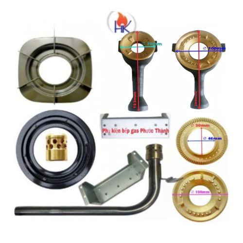 Họng bếp gas Rinnai / Ống điếu bếp gas đôi Rinnai RV-615Slim(G), RV-715Slim(GL-D), RV-715SLim(G)