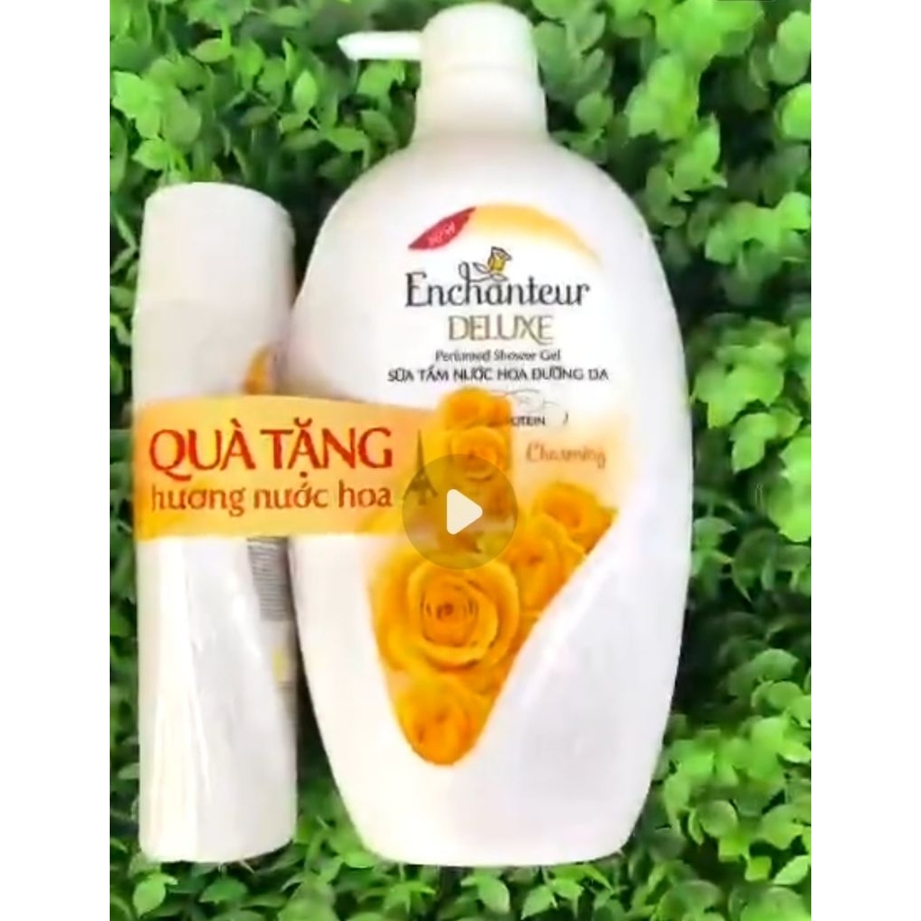 Sữa tắm enchanteur 900g tặng