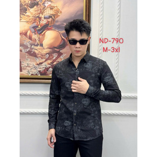 Áo Sơ Mi Họa Tiết Châu Âu