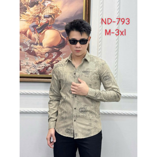 Áo Sơ Mi Họa Tiết Châu Âu