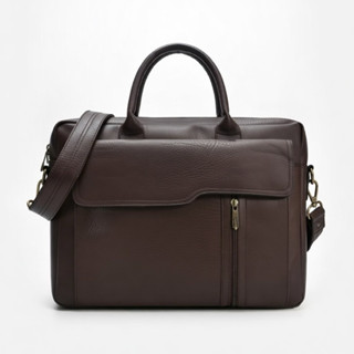 Cặp công sở nam nữ cao cấp, túi da Pu chống nước đựng laptop 15.6 inch có ngắn chống sốc bền đẹp