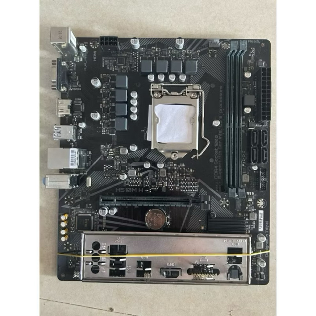 Main H470/H410M mã 2 khe Ram chay cpu G5900/i3 10…/i5 10xxx chặn main đây đủ