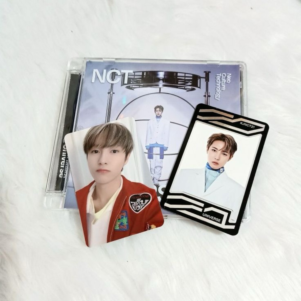 UNIVERSE JEWEL CASE RENJUN VER: album nct universe renjun ver