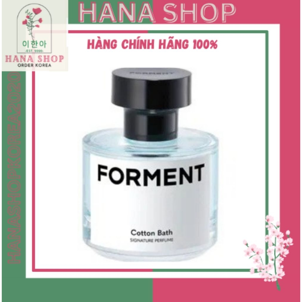 [Cotton Bath] Nước Hoa FORMENT Signature Perfume