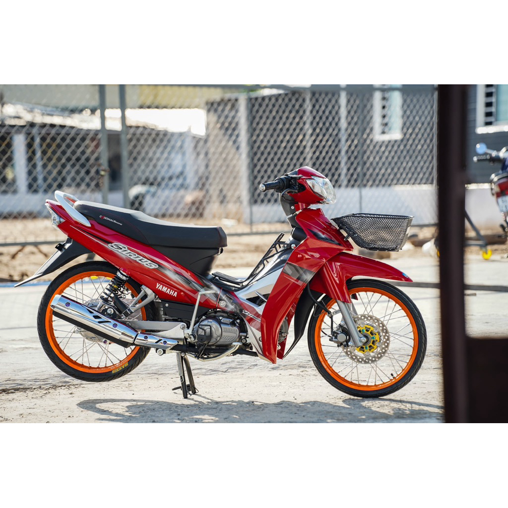 Tem sirius 2006 đỏ bạc (in máy xkeda) - đọc mô tả ạ