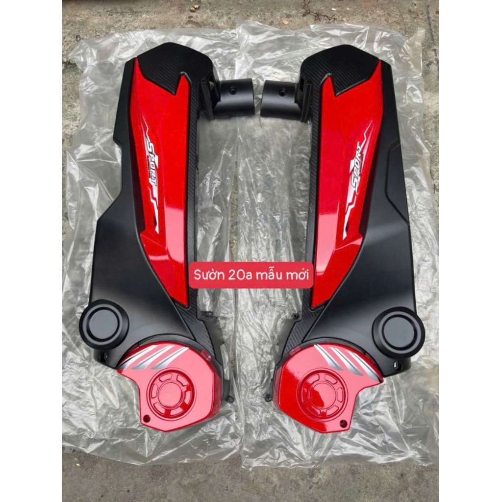 ốp bình xe điện 133m, các loại , Nhựa ốp bình xe điện M133 12a không có chắn xích, ốp sườn xe điện M