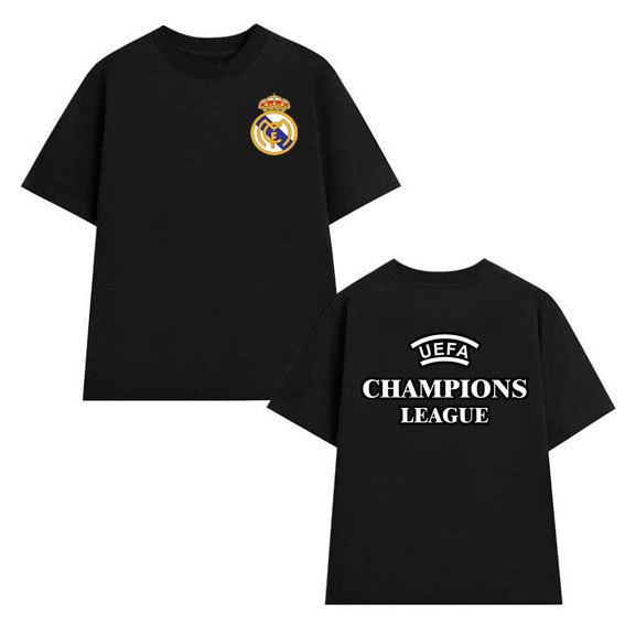 Áo real madrid , áo phông tay lửng form rộng real madrid - áo thun real madrid