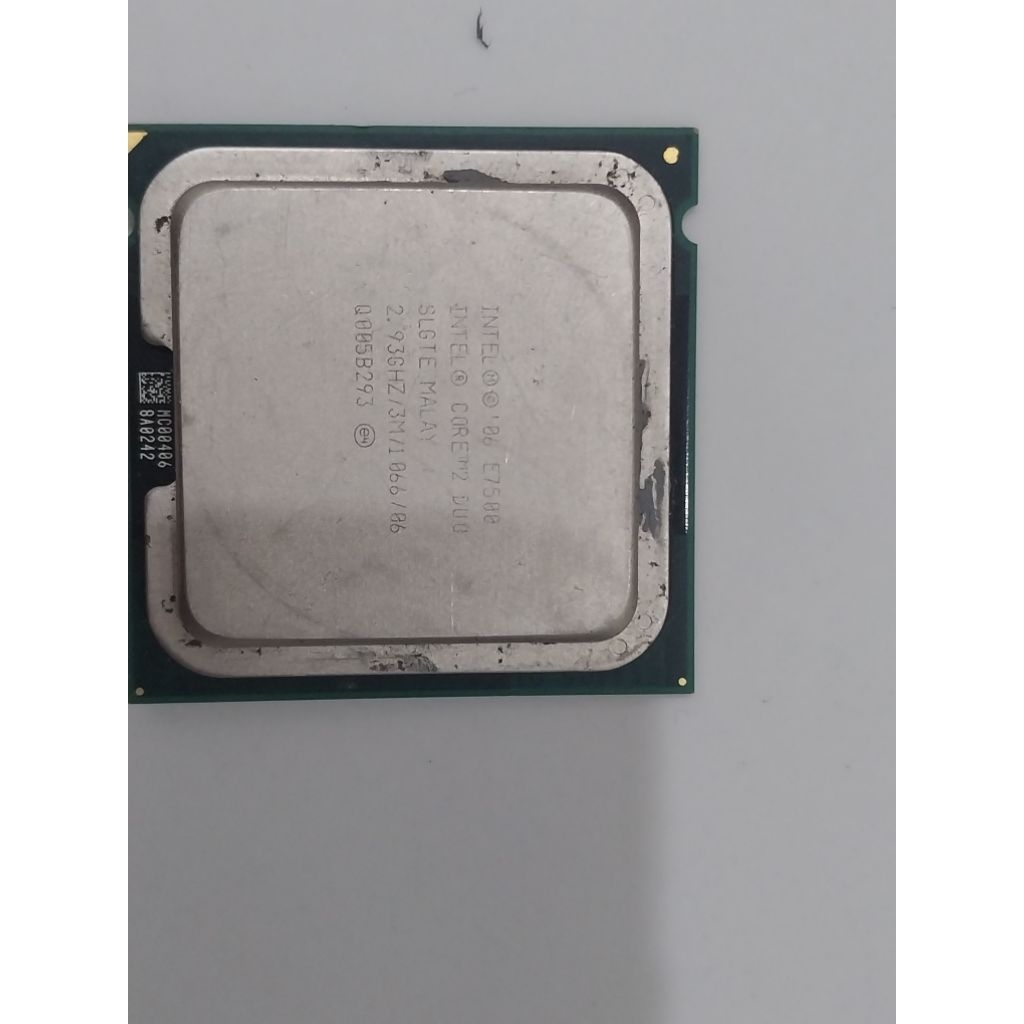🧾 1️⃣ CPU Intel Core 2 Duo E7500 (Socket 775)