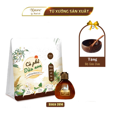 COMBO BỘT CÀ PHÊ & MỠ TRĂN N'STORE
