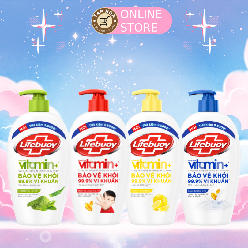 Nước Rửa Tay Lifebuoy 450g